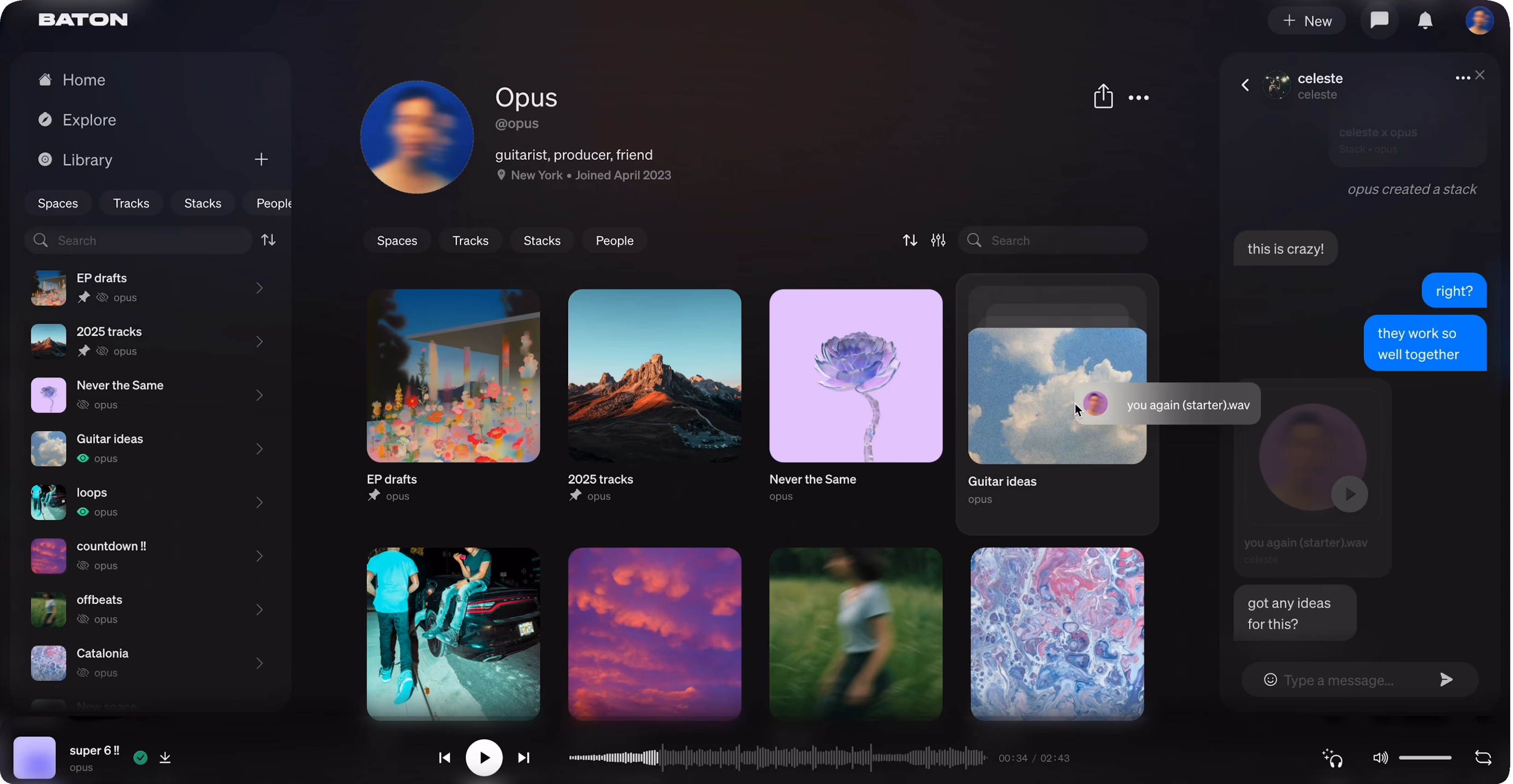 Baton Desktop Application